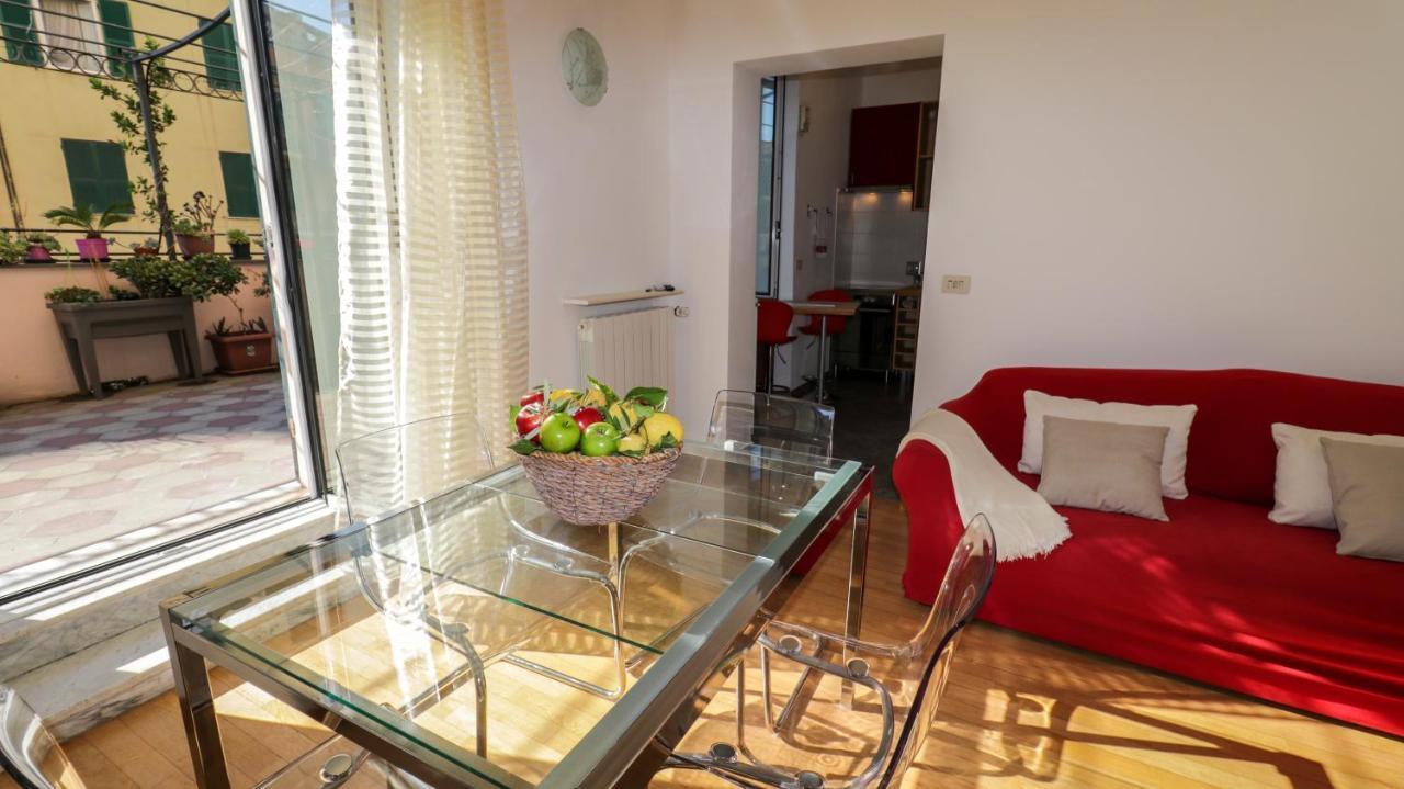 Sole, Terrazza, Centro Citta E Wi-Fi Veloce! Apartment Genoa Bagian luar foto